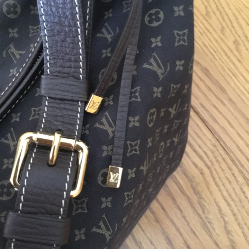 Louis Vuitton Mini Lin Manon MM Ebene - Picture 9 of 14